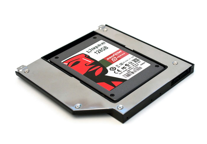Установка SSD в ноутбуке через Optibay